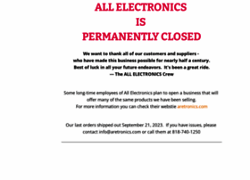 Allelectronics.com thumbnail