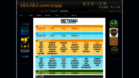 What 181282.com website looked like in 2021 (4 years ago)