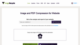 What Imagerecycle.com website looked like in 2020 (5 years ago)
